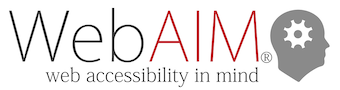 WebAIM Logo